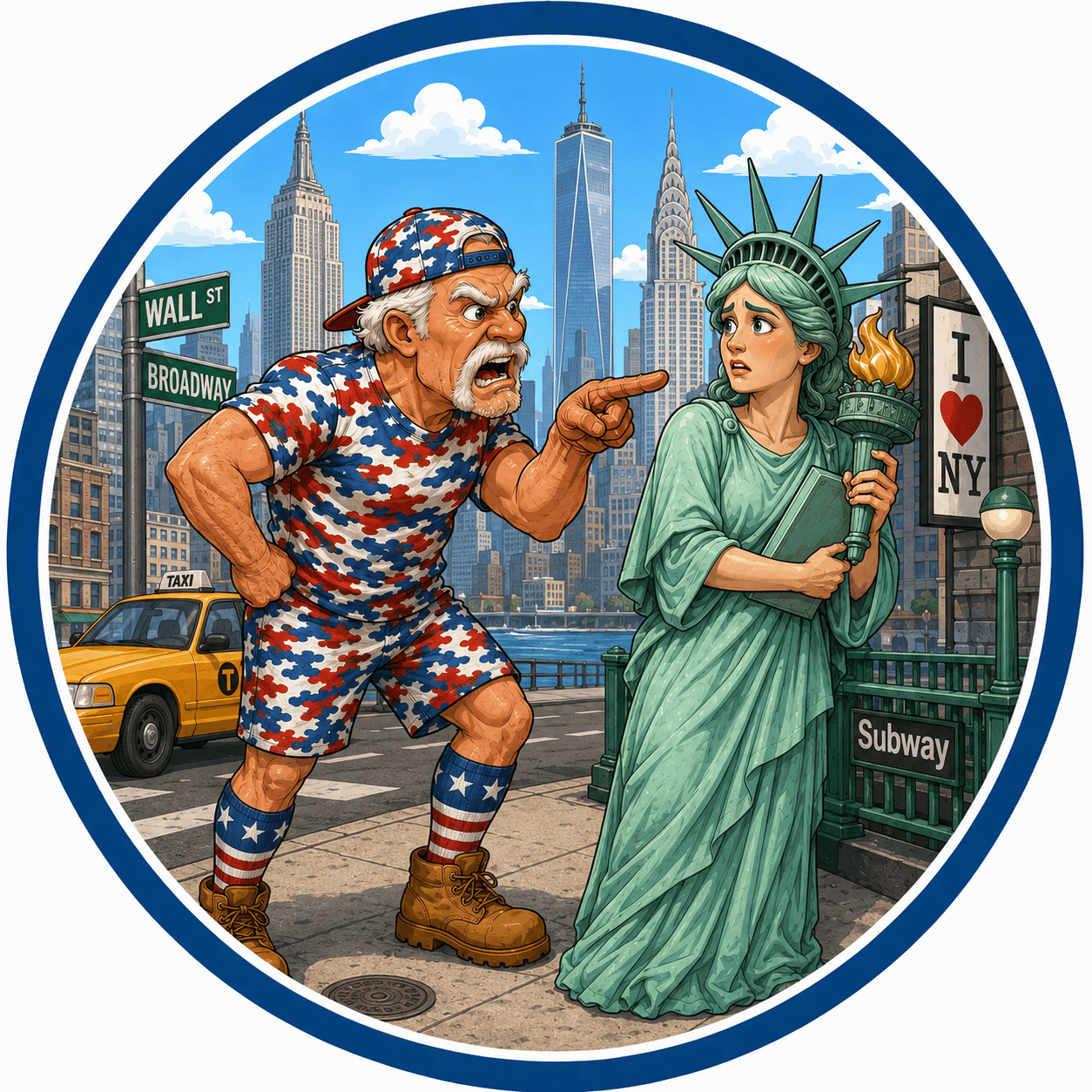 Conservative Warrior archetype icon