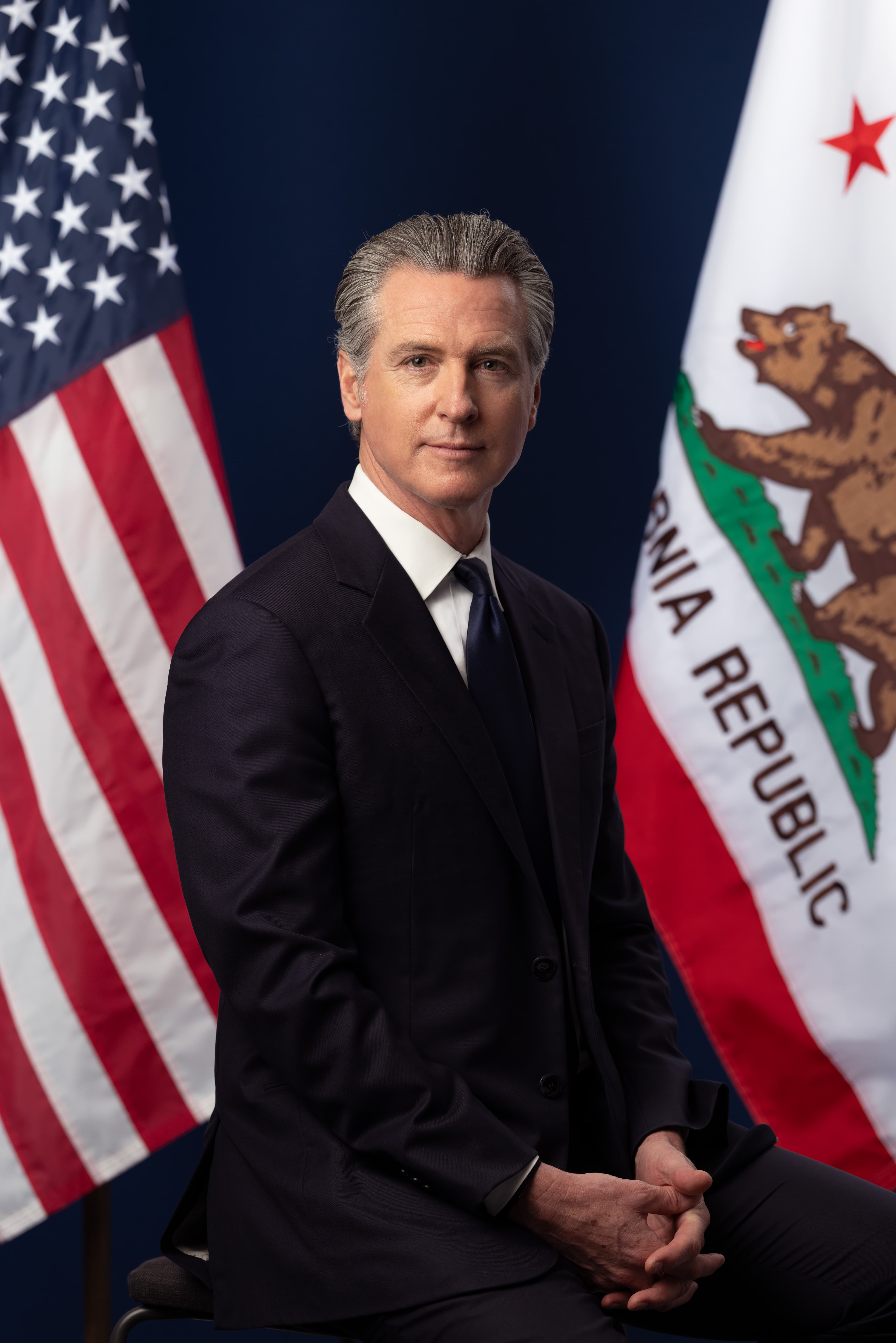 Gavin Newsom portrait